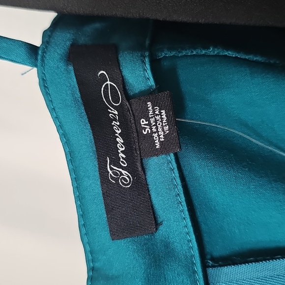 Forever 21 Elegant Teal Spaghetti Strap Dress Size S - Picture 10 of 10